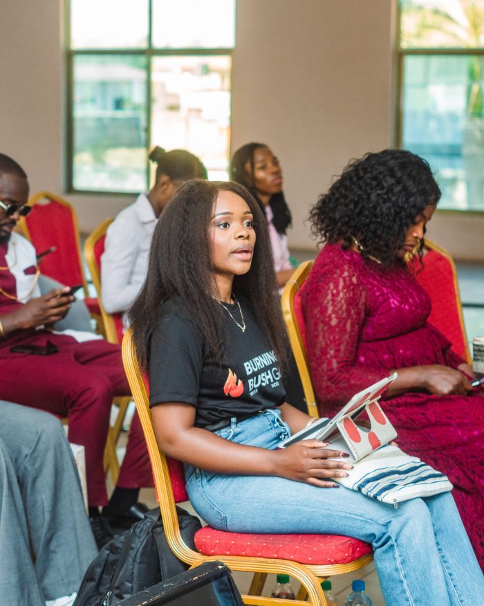 Outdoor ministry event